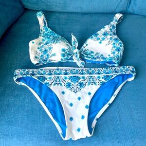Seafolly cornflower bikini